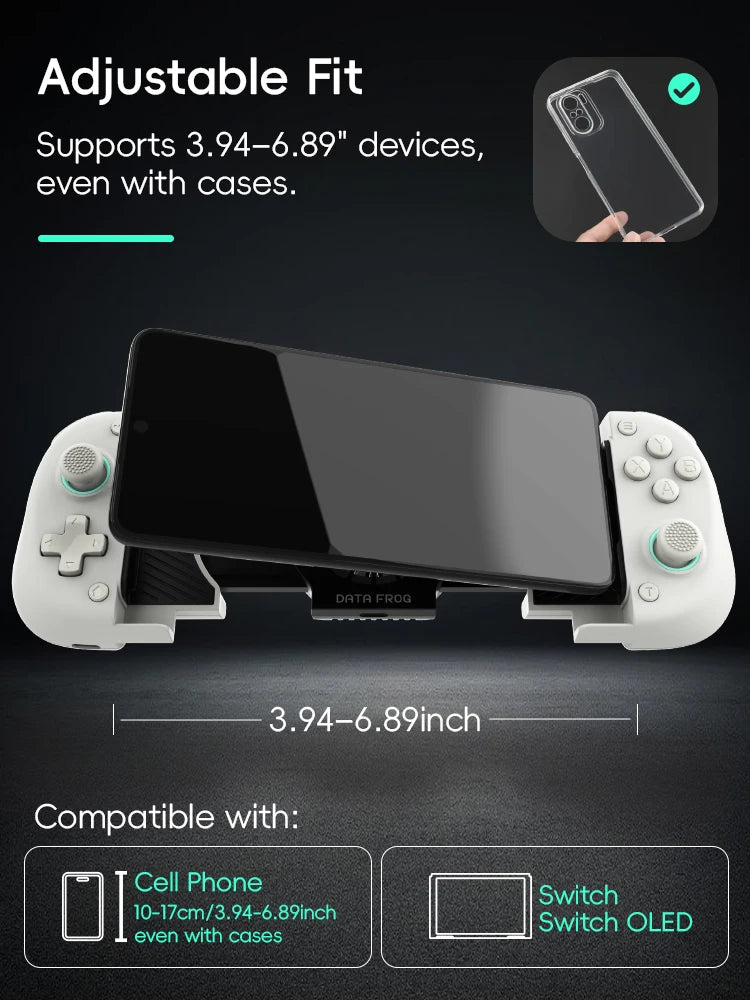 DATA FROG X3 Wireless Controller for Android Game Controller for Samsung Galaxy for PUBG Mobile