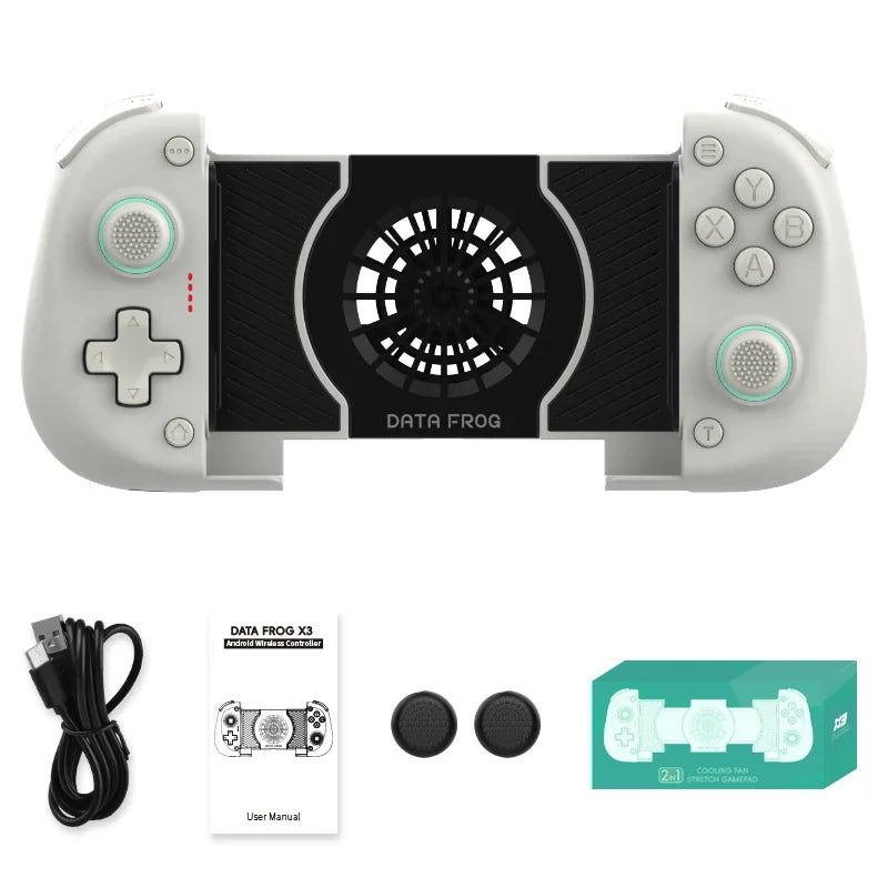 DATA FROG X3 Wireless Controller for Android Game Controller for Samsung Galaxy for PUBG Mobile