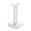 Universal Headphone Stand Aluminuim RGB Earphone Head Holder Supporting Flexible Headrest Fashion Headphone Hanger Mobile Phones