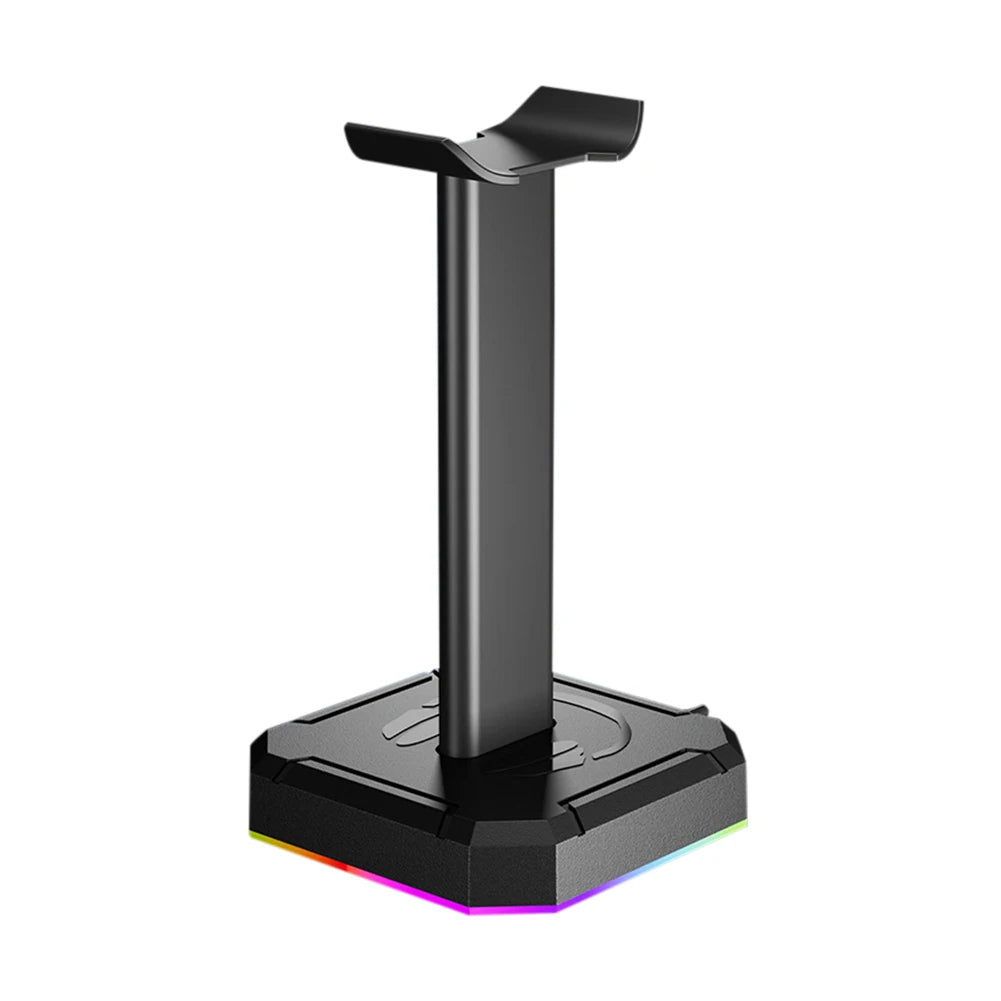 Universal Headphone Stand Aluminuim RGB Earphone Head Holder Supporting Flexible Headrest Fashion Headphone Hanger Mobile Phones