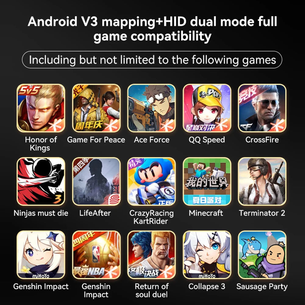 D7 Bluetooth 5.0 Telescopic Mobile Phone Gamepad for IOS Android Wireless Game Controller Joystick for PUBG for PS4 Switch PC